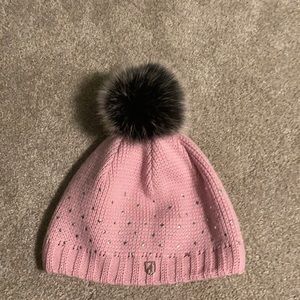 RARE!! Toni Sailer pink hat